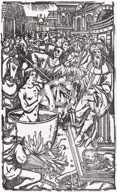 The Martyrdom of a Saint. Creator: Unknown.