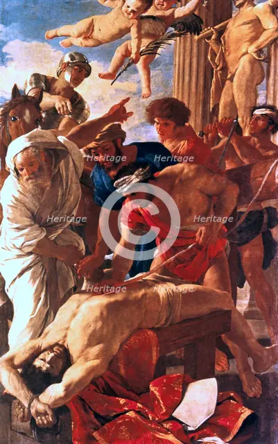 'The Martyrdom of Erasme Saint', 1624. Artist: Nicolas Poussin