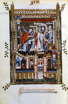 The martyrdom of Lisbius, 1317