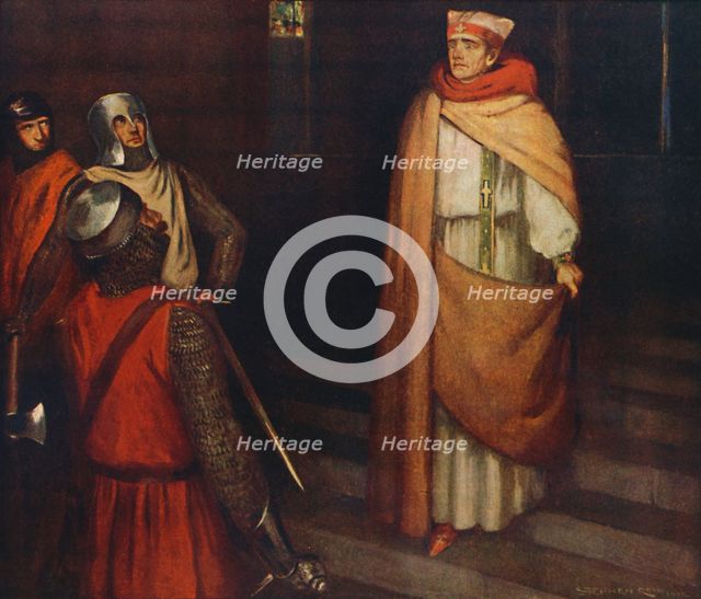 'The Martyrdom of Saint Thomas', 1912. Artist: Unknown.