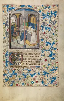 The Martyrdom of Saint Thomas Becket; Arenberg Hours, early 1460s. Creator: Willem Vrelant