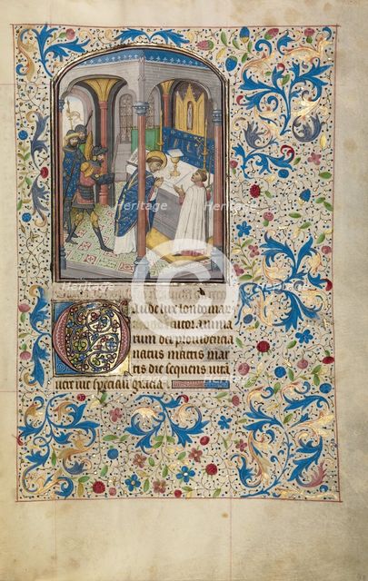 The Martyrdom of Saint Thomas Becket; Arenberg Hours, early 1460s. Creator: Willem Vrelant.