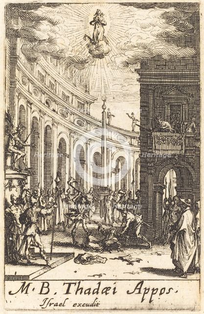 The Martyrdom of Saint Thaddeus, c. 1634/1635. Creator: Jacques Callot.
