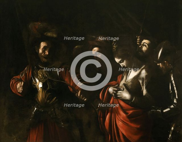 The Martyrdom of Saint Ursula, 1610. Creator: Caravaggio, Michelangelo (1571-1610).