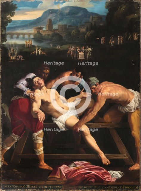 The Martyrdom of Saint Vincent of Saragossa, First third of 17th cen.. Creator: Carracci; Antonio Marziale (1583-1618).
