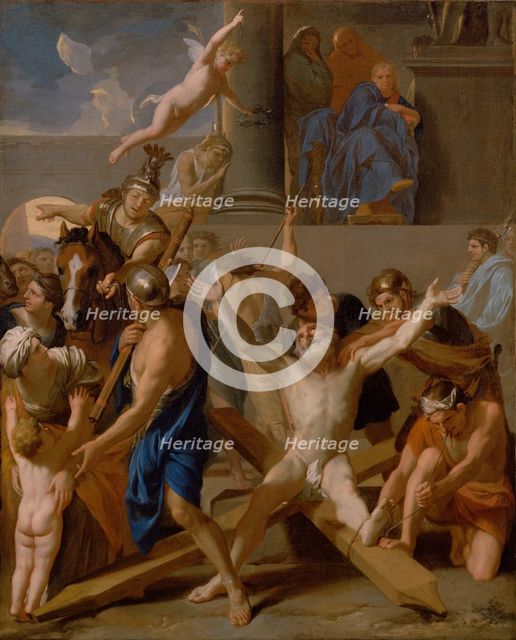 The Martyrdom of Saint Andrew, 1646-1647. Creator: Charles le Brun.