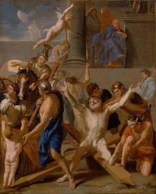 The Martyrdom of Saint Andrew, 1646-1647. Creator: Charles le Brun