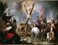 The Martyrdom of Saint Andrew 17th century. Creator: Murillo, Bartolomé Esteban (1618 - 1682)