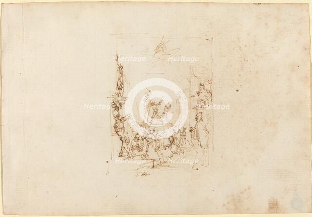 The Martyrdom of Saint Andrew. Creator: Stefano della Bella.