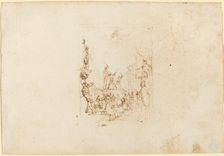The Martyrdom of Saint Andrew. Creator: Stefano della Bella