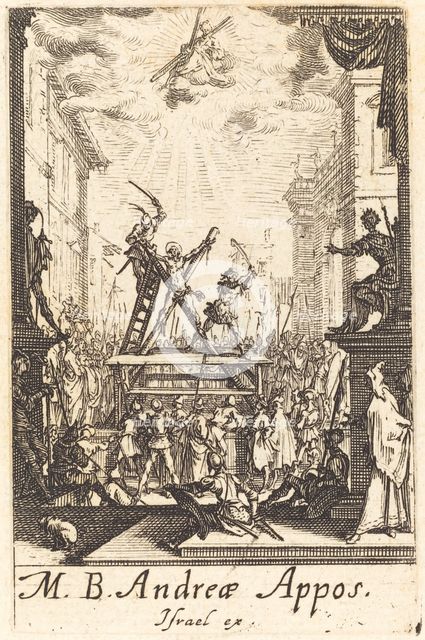 The Martyrdom of Saint Andrew, c. 1634/1635. Creator: Jacques Callot.