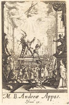 The Martyrdom of Saint Andrew, c. 1634/1635. Creator: Jacques Callot