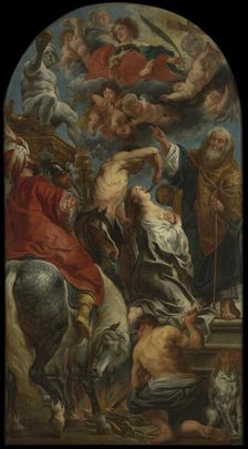 The Martyrdom of Saint Apollonia, 1628. Creator: Jacob Jordaens I
