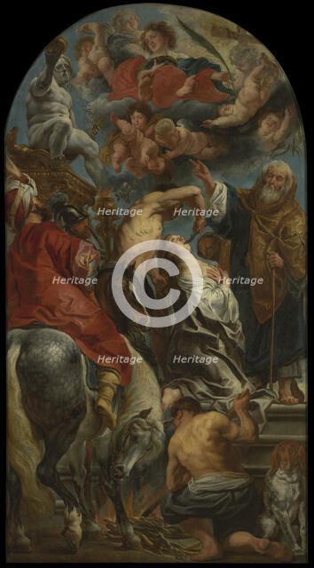 The Martyrdom of Saint Apollonia, 1628. Creator: Jacob Jordaens I.
