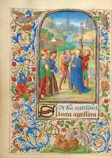 The Martyrdom of Saint Apollonia; Prayer Book of Charles the Bold, 1469. Creator: Lieven van Lathem