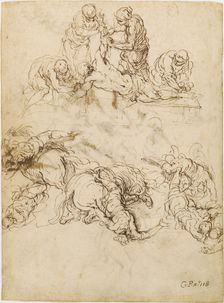 The Martyrdom of Saint Bartholomew; The Conversion of Saint Paul, 1590/1595. Creator: Jacopo Palma
