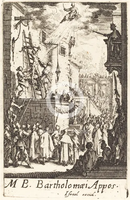 The Martyrdom of Saint Bartholomew, c. 1634/1635. Creator: Jacques Callot.
