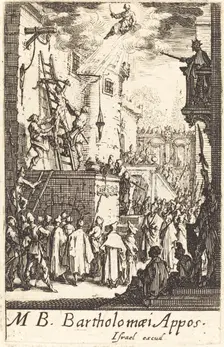 The Martyrdom of Saint Bartholomew, c. 1634/1635. Creator: Jacques Callot