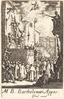 The Martyrdom of Saint Bartholomew, c. 1634/1635. Creator: Jacques Callot