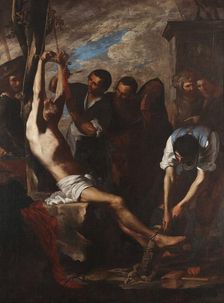 The Martyrdom of Saint Bartholomew, c1635. Creator: Cavallino, Bernardo (1616-1656)