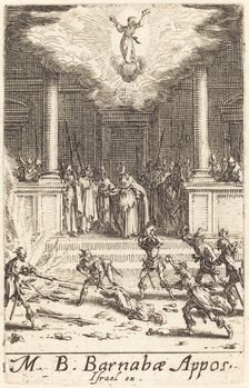 The Martyrdom of Saint Barnabas, c. 1634/1635. Creator: Jacques Callot