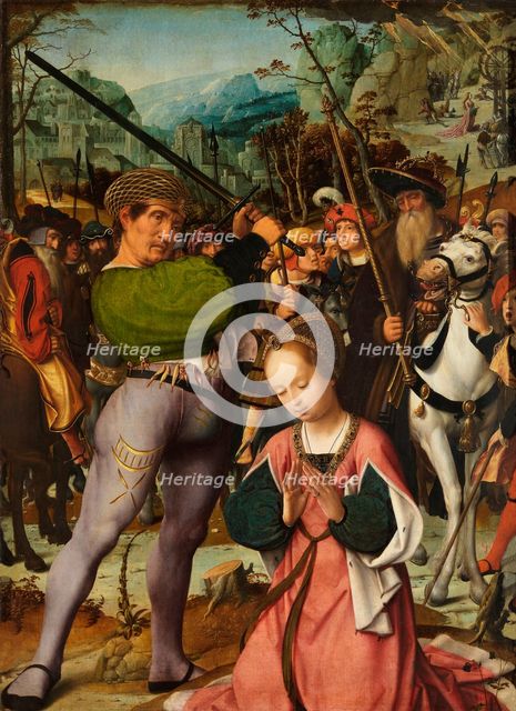 The Martyrdom of Saint Catherine, 16th century.