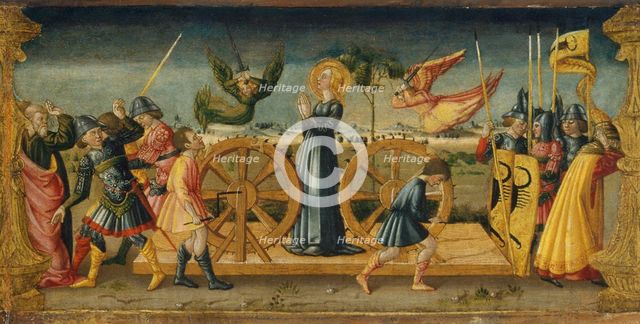 The Martyrdom of Saint Catherine. Artist: Neri di Bicci (1418-1492)