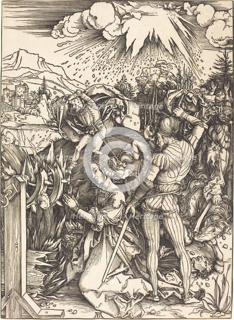The Martyrdom of Saint Catherine, c. 1497/1499. Creator: Albrecht Durer.