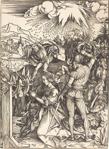 The Martyrdom of Saint Catherine, c. 1497/1499. Creator: Albrecht Durer