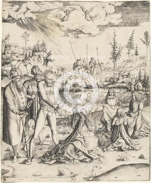 The Martyrdom of Saint Catherine, c. 1500. Creator: Master MZ.