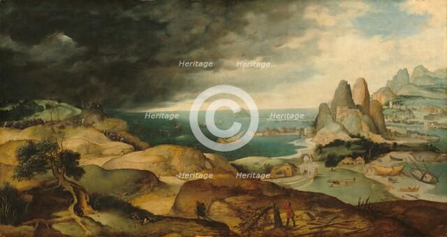 The Martyrdom of Saint Catherine, c. 1540. Creators: Matthijs Cock, Antwerp 16th Century.