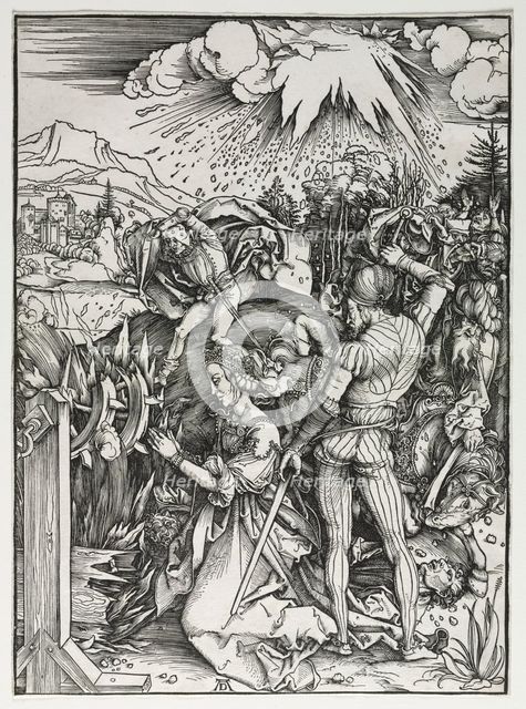 The Martyrdom of Saint Catherine of Alexandria, c. 1497. Creator: Albrecht Dürer (German, 1471-1528).