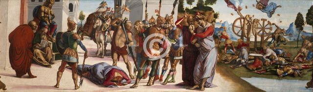 The Martyrdom Of Saint Catherine Of Alexandria, c1490. Creator: Luca Signorelli.