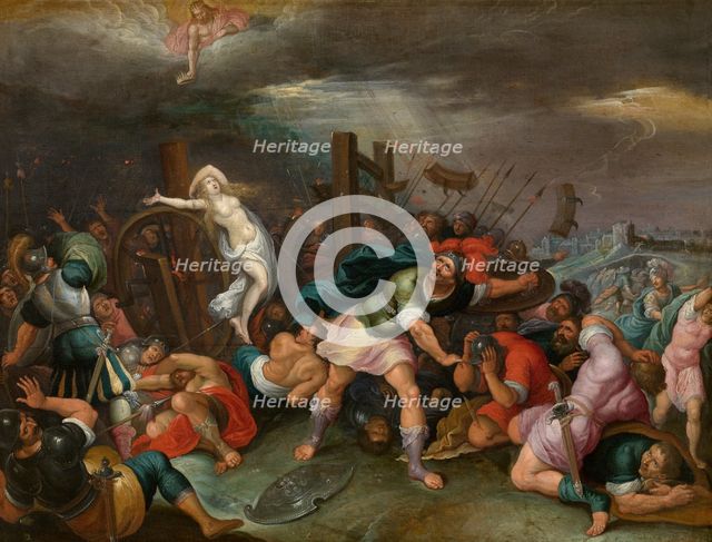 The Martyrdom of Saint Catherine of Alexandria. Creator: Hieronymus Francken II.