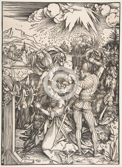 The Martyrdom of Saint Catherine.n.d. Creator: Albrecht Durer.