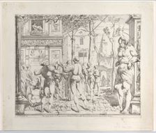 The Martyrdom of Saint Christopher, "Secondo Quadro", 1776. Creator: Giovanni David