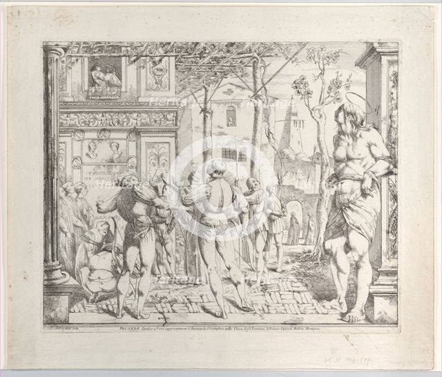The Martyrdom of Saint Christopher, "Secondo Quadro", 1776. Creator: Giovanni David.