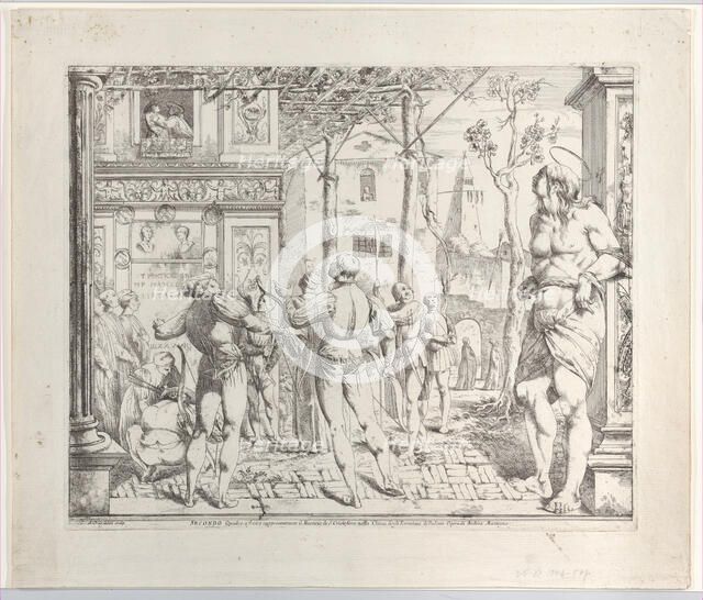 The Martyrdom of Saint Christopher, "Secondo Quadro", 1776. Creator: Giovanni David.