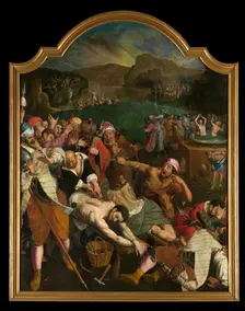 The Martyrdom of Saint Crispin and Saint Crispinian, c1570-1590s. Creator: Ambrosius Francken I