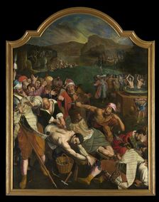 The Martyrdom of Saint Crispin and Saint Crispinian, c1570-1590s. Creator: Ambrosius Francken I