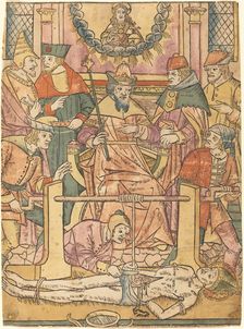 The Martyrdom of Saint Erasmus, 1480/1490. Creator: Unknown