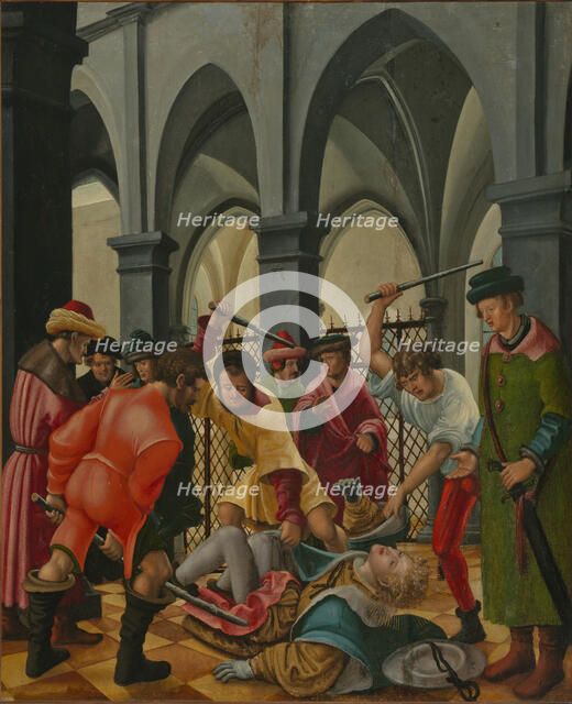 The Martyrdom of Saint Florian, ca 1516-1520. Creator: Altdorfer, Albrecht (c. 1480-1538).