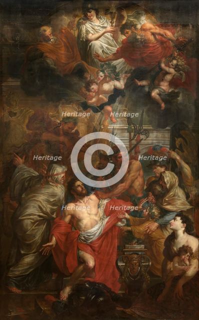 The Martyrdom of Saint George, 1681. Creator: Godfried Maes.