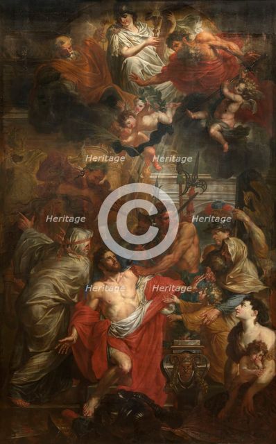 The Martyrdom of Saint George, 1681. Creator: Godfried Maes.