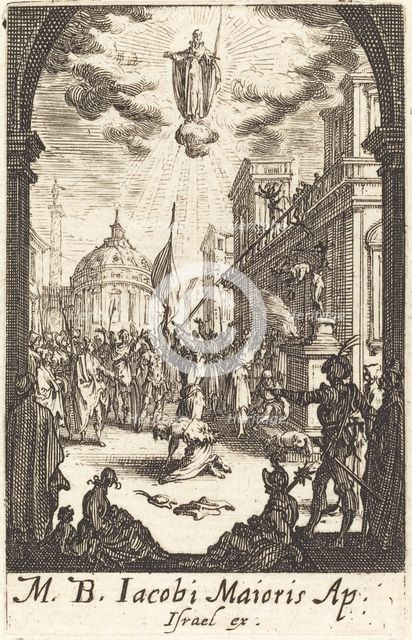 The Martyrdom of Saint James Major, c. 1634/1635. Creator: Jacques Callot.