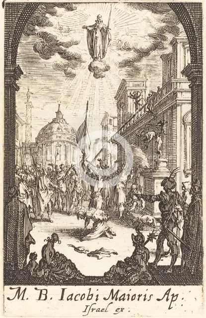 The Martyrdom of Saint James Major, c. 1634/1635. Creator: Jacques Callot.