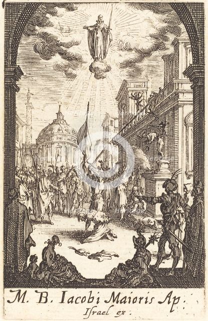 The Martyrdom of Saint James Major, c. 1634/1635. Creator: Jacques Callot.