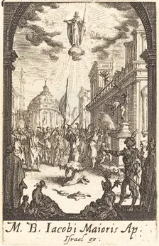 The Martyrdom of Saint James Major, c. 1634/1635. Creator: Jacques Callot