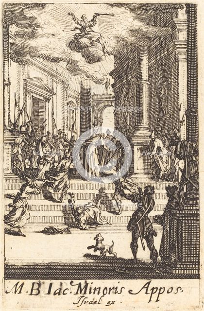 The Martyrdom of Saint James Minor, c. 1634/1635. Creator: Jacques Callot.