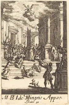 The Martyrdom of Saint James Minor, c. 1634/1635. Creator: Jacques Callot